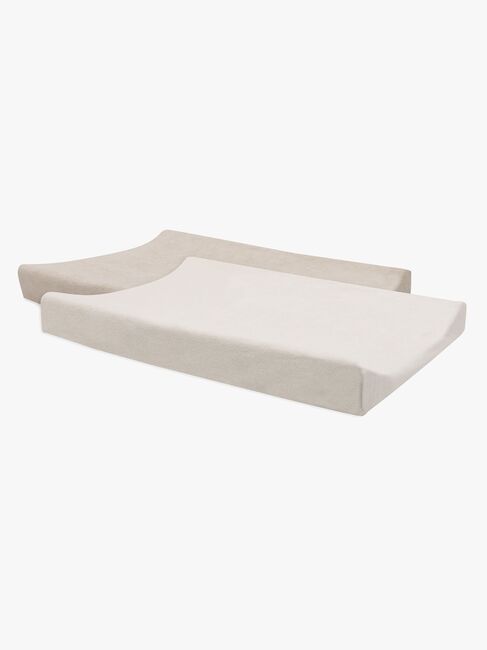 Jollein Skötbäddsöverdrag 50x70cm 2-Pack, Oatmeal/Sand