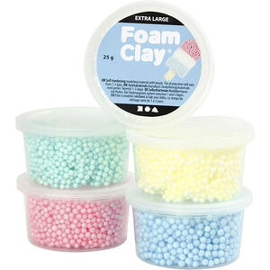 Foam Clay Extra Large Mixade Färger