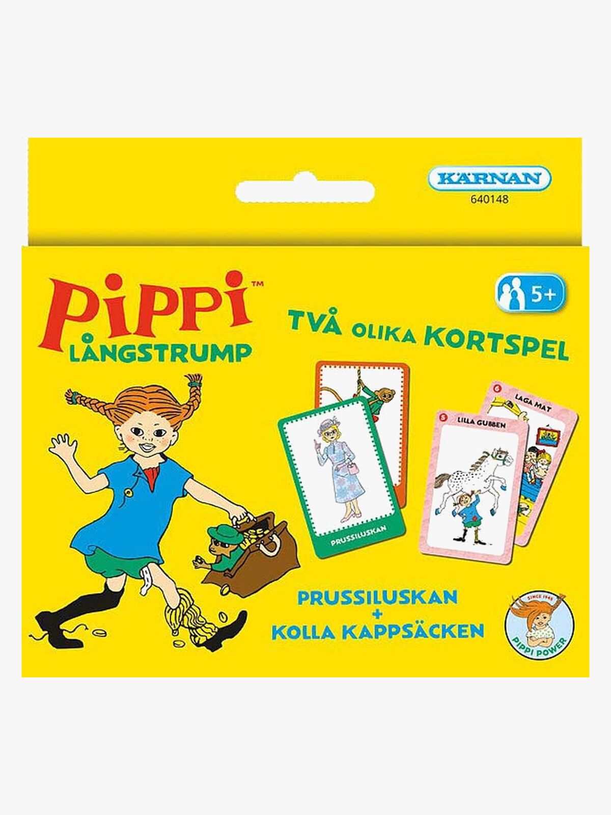 Egmont Kärnan Pippi Långstrump Kortspel