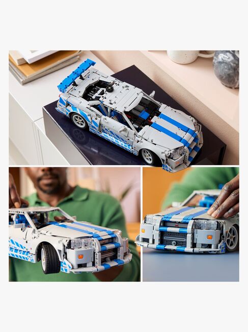 LEGO Technic 42210 2 Fast 2 Furious Nissan Skyline GT-R R34 bil