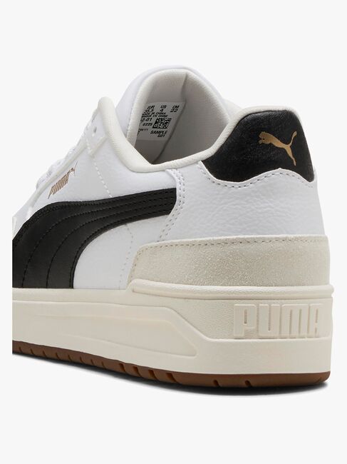 Puma Shuffle Downtown Lo OG Jr Sneakers, White/Black