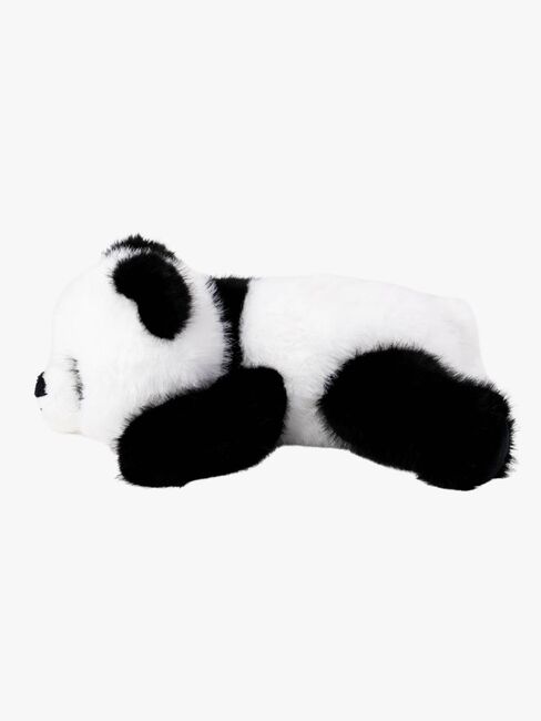 Teddykompaniet Gosedjur Liggande Panda 28 cm, Svart/Vit