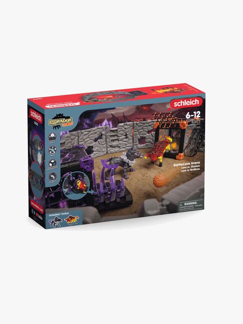 Schleich 42673 Eldrador Creatures Lekset BattleCave Arena: Lava vs. Shadow