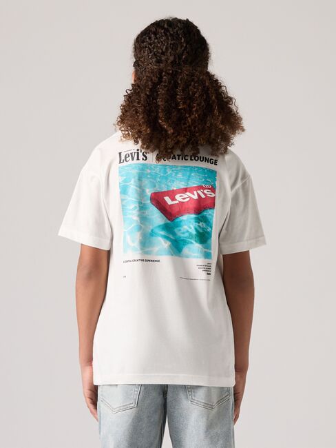 Levi's LVB Aquatic Lounge T-shirt, Egret