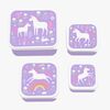 A Little Lovely Company Lunchboxset, Unicorn dreams
