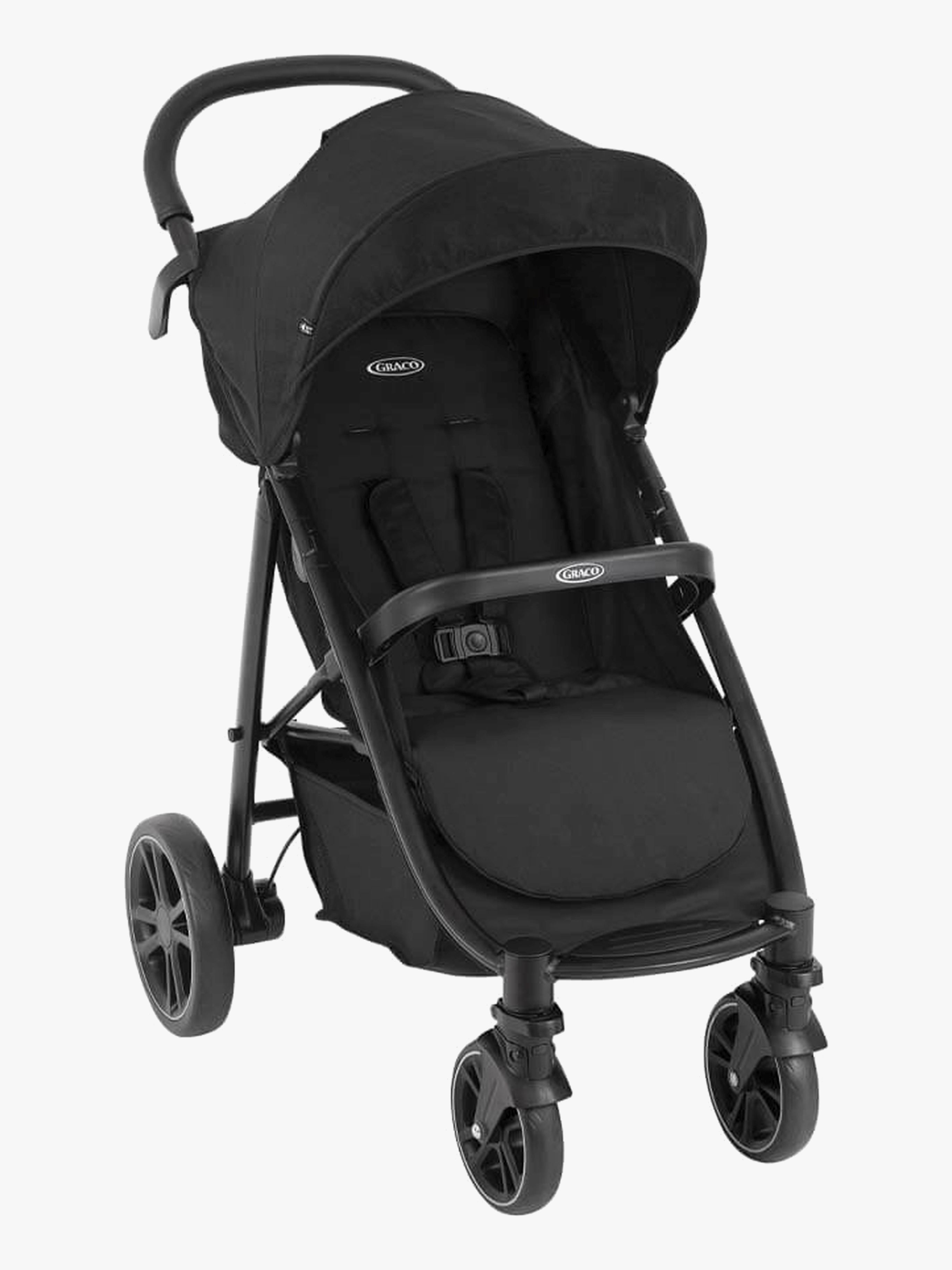 Graco EeZeFold Sulky Midnight – lättviktig resevagn från nyfödd