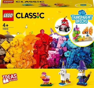 LEGO Classic 11013 Kreativa transparenta klossar
