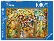 Ravensburger Pussel De Bästa Disney-teman 1000 Bitar
