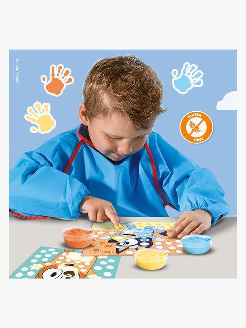 SES Creative Bluey Pysselset Fingerfärg