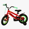 Volare Rocky Cykel 12 Tum, Röd