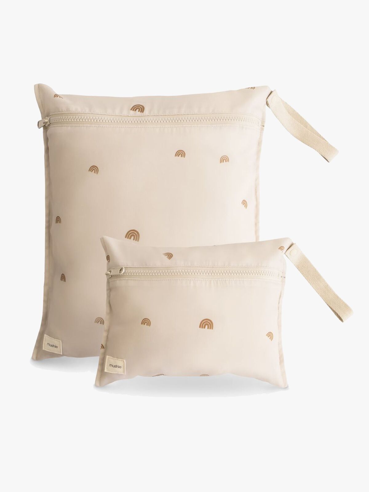 Mushie  Vattentät Wet Bag 2-Pack, Rainbow
