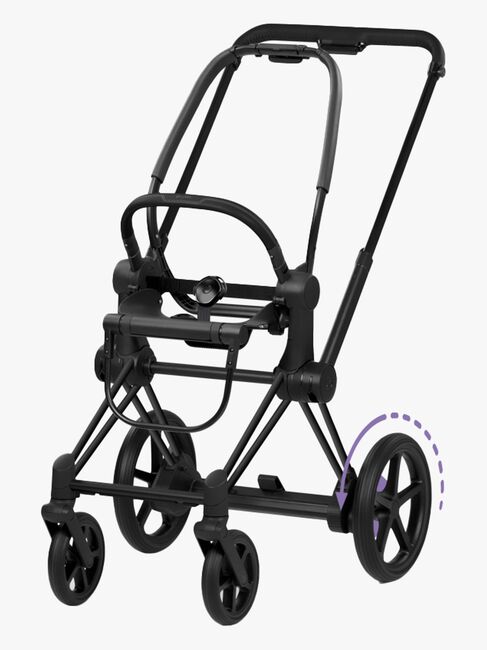 Cybex ePRIAM Style Chassi, Matt Black