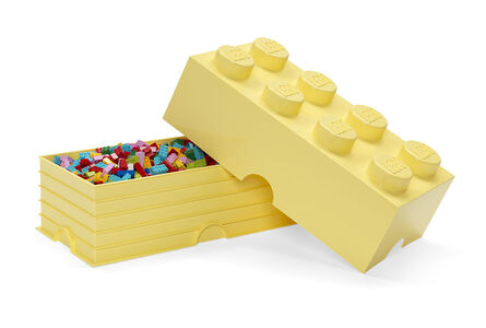 LEGO Förvaring 8 Design Collection, Cool Yellow