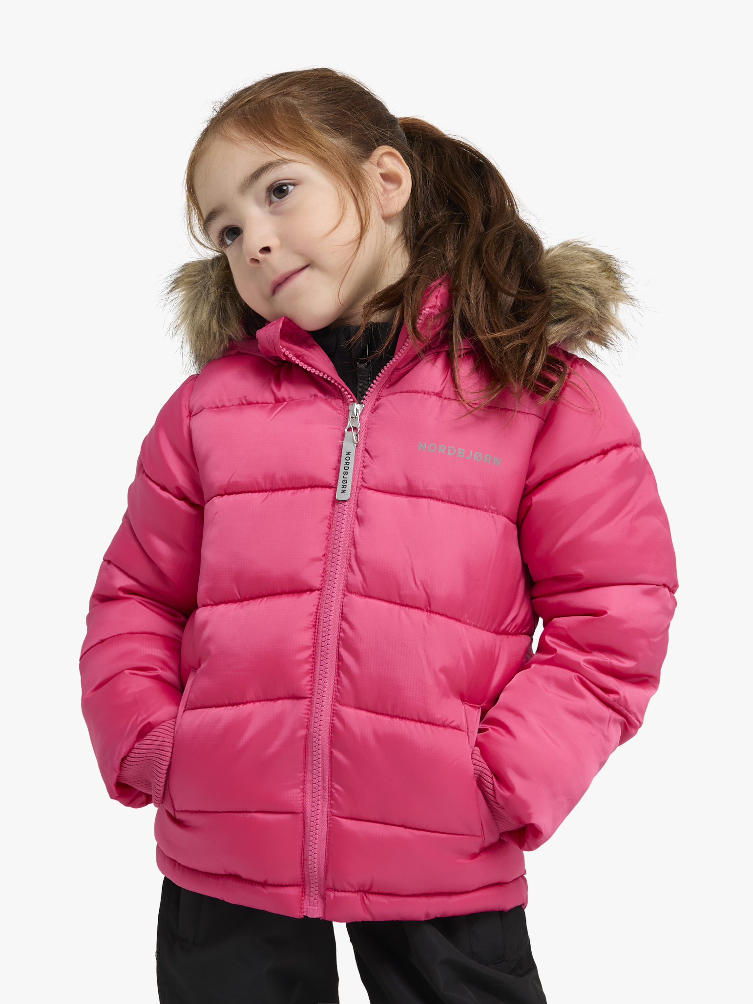 Nordbjørn Nevada Vinterjacka, Pink Flambè, 110-116