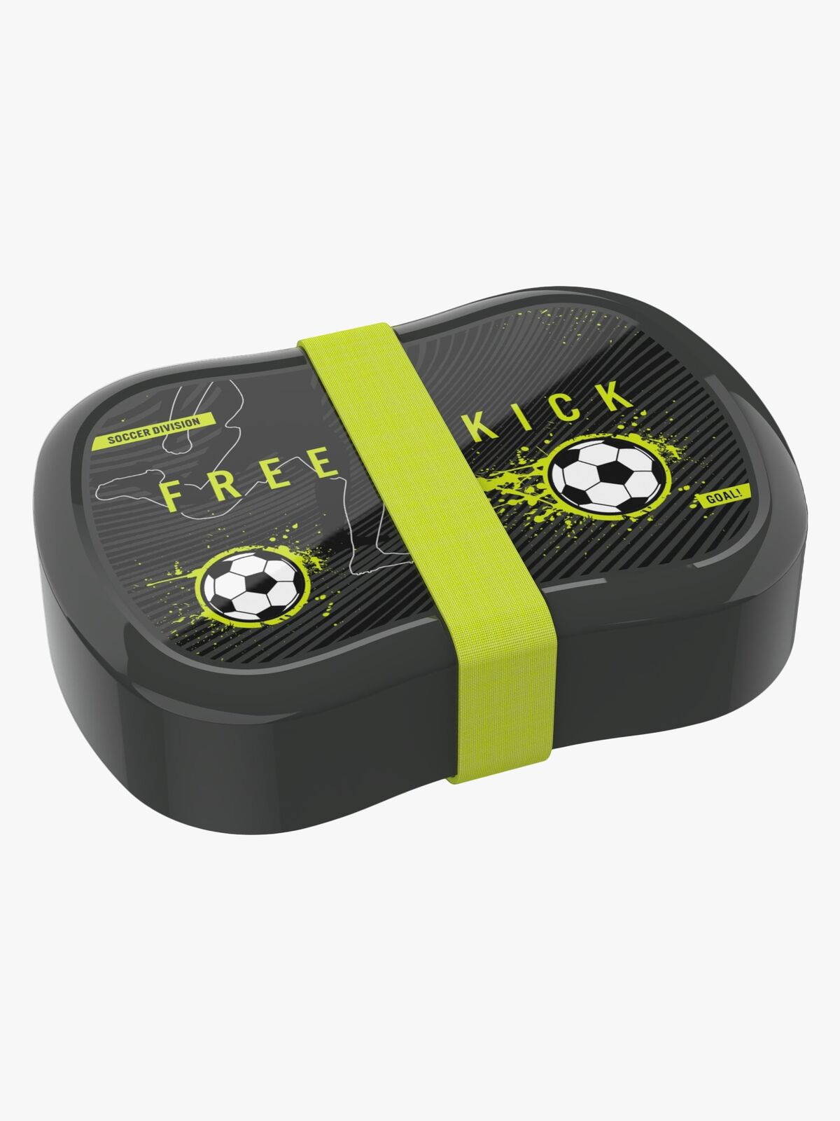 LunchBuddies Football Matlåda, Black