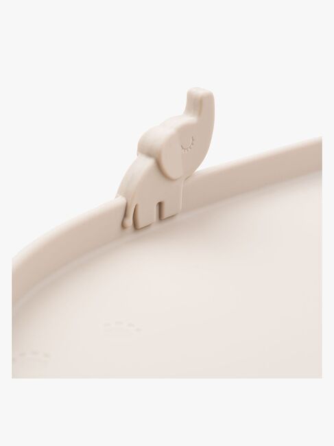 Done By Deer Elphee Bordsunderlägg med Kant Silikon, Sand