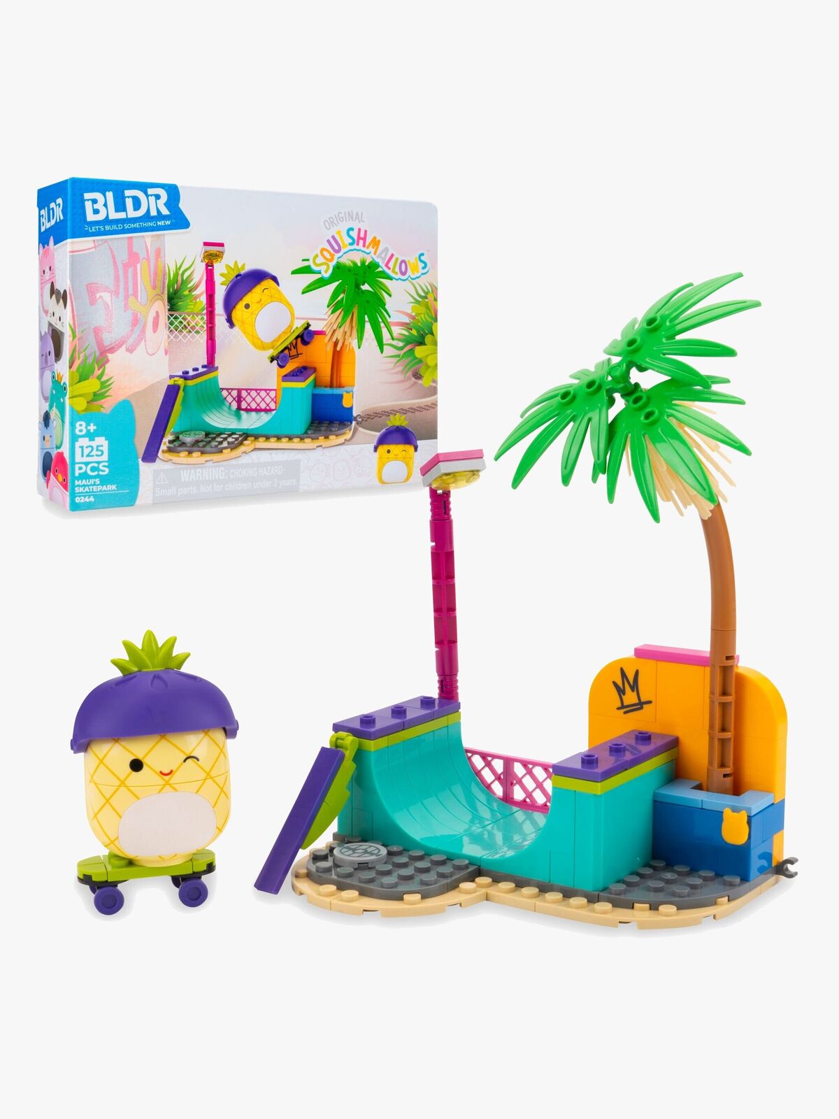BLDR Squishmallows Lekset Skatepark