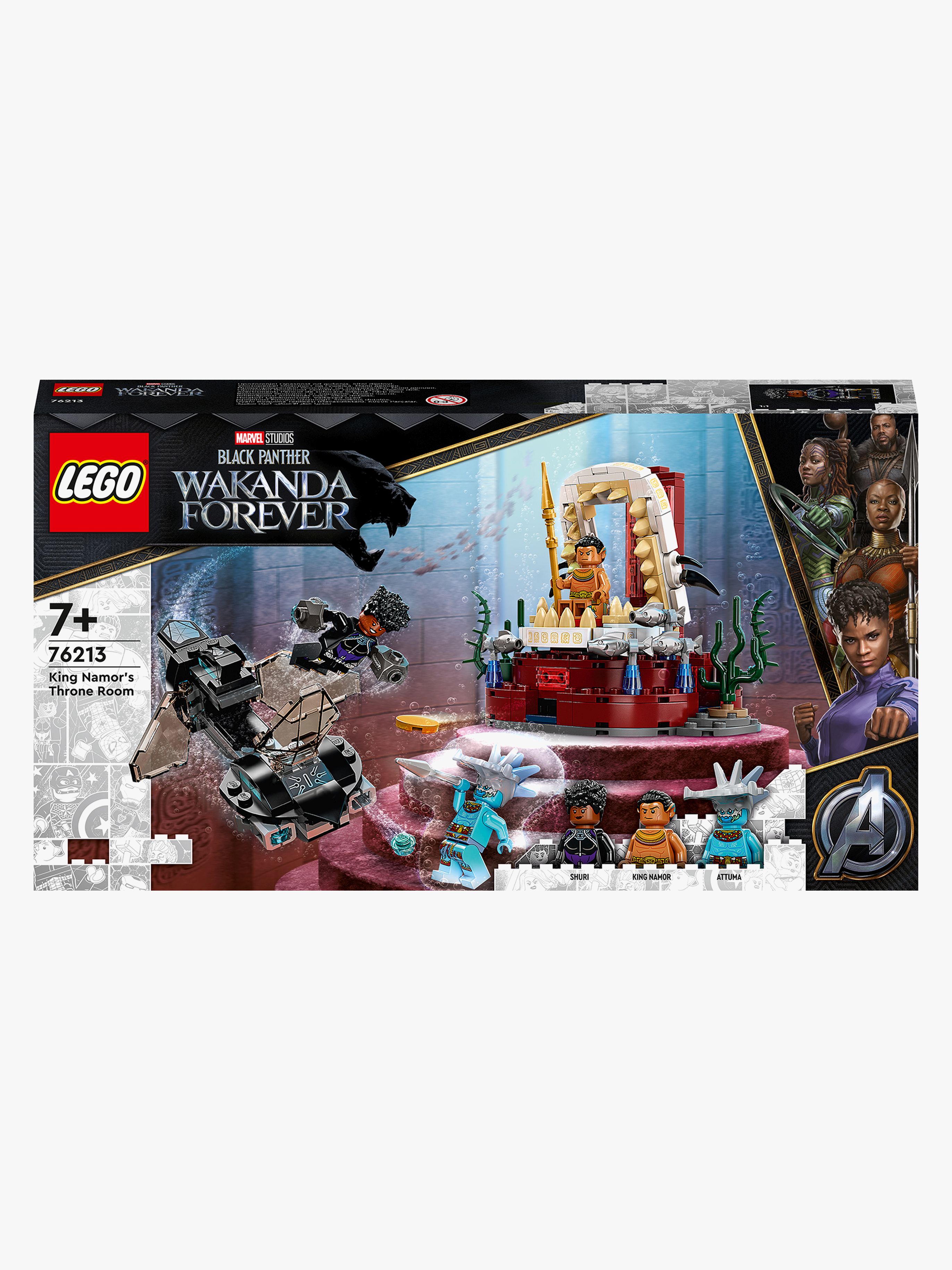LEGO Super Heroes 76213 Kung Namors tronrum