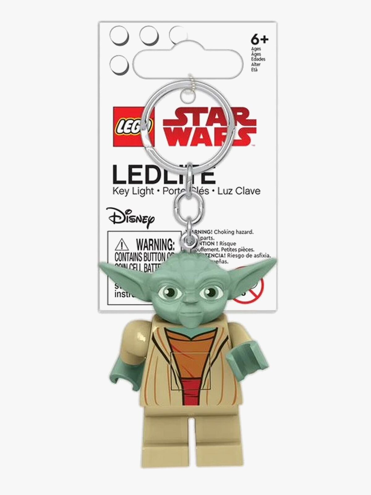 LEGO Yoda Nyckelring med LED-lampa