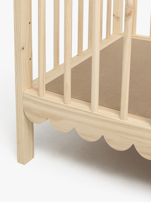 Alice & Fox Dune Spjälsäng, Natural Wood
