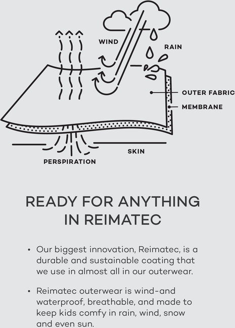 Reima ReimaTec Samppi  Vattentäta Skalbyxor, Misty Violet