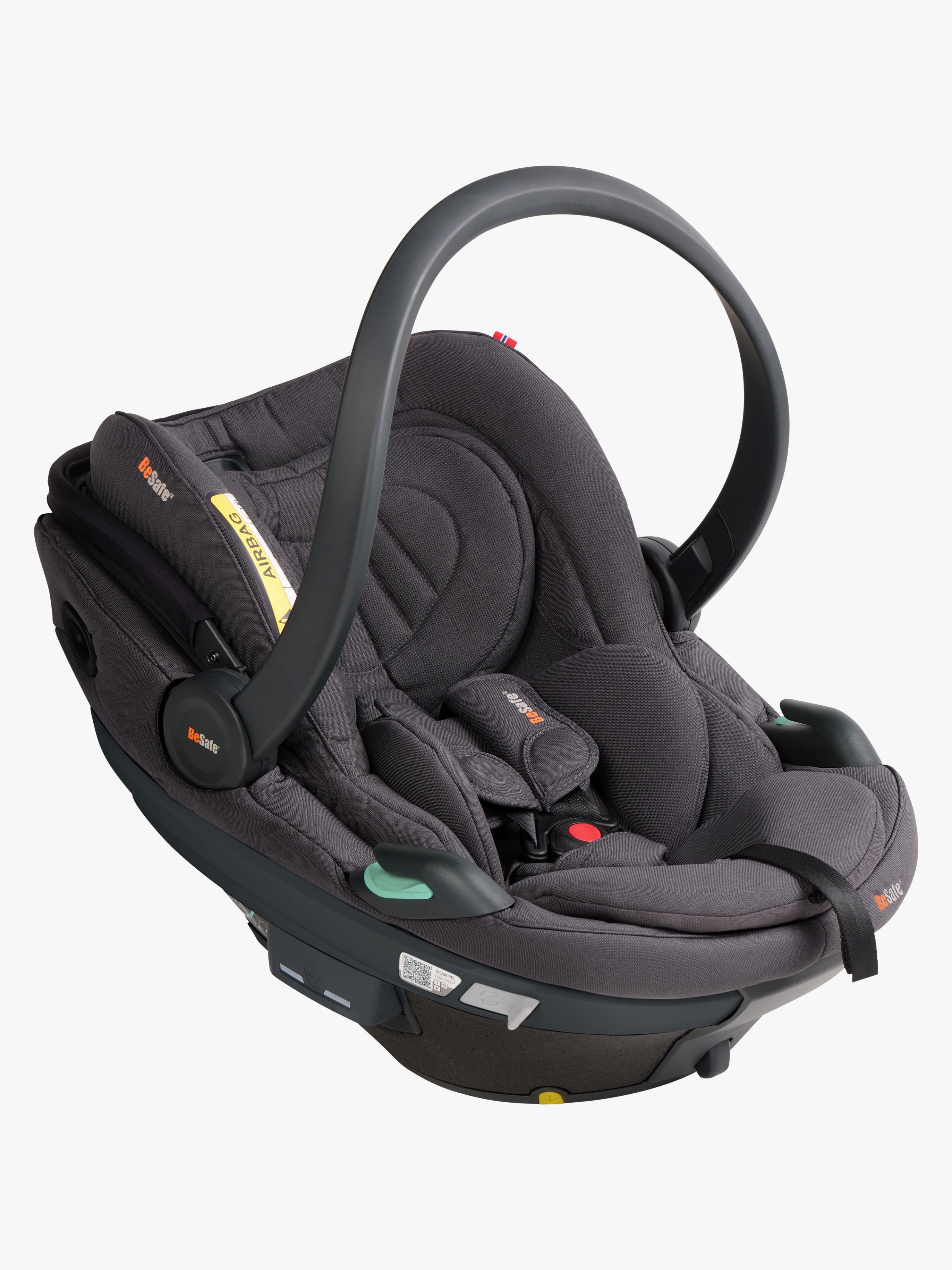 BeSafe Go Beyond² Babyskydd (Dark Grey Mélange)