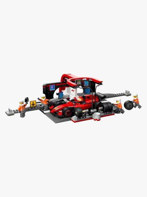 LEGO City 60443 F1 depåstopp & depåteam med Ferrari bil