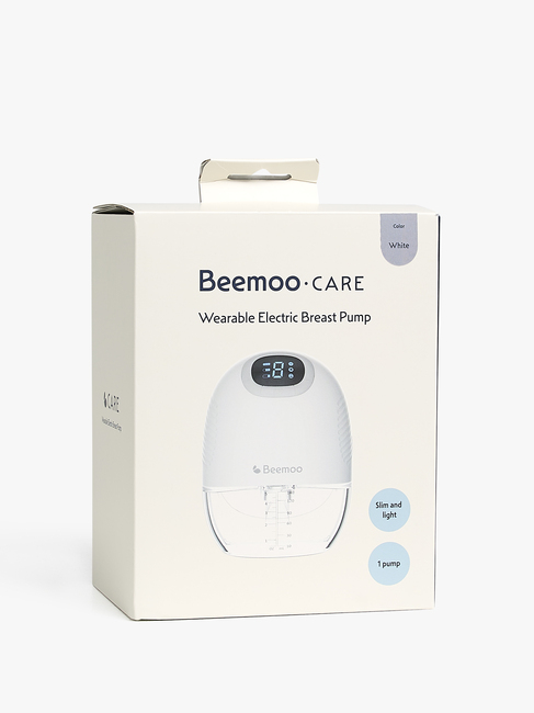 Beemoo CARE Wearable Slim Elektrisk Bröstpump Singel, White