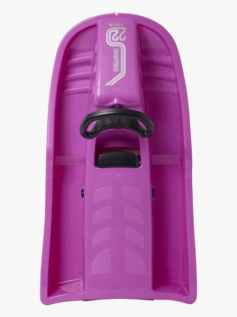 STIGA Styrpulka SnowPower med Broms, Rosa