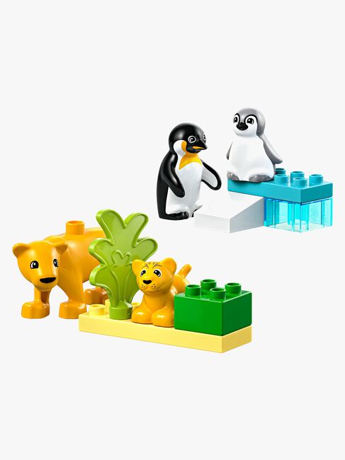 LEGO DUPLO Town 10442 Vilda djurfamiljer: Pingviner och lejon