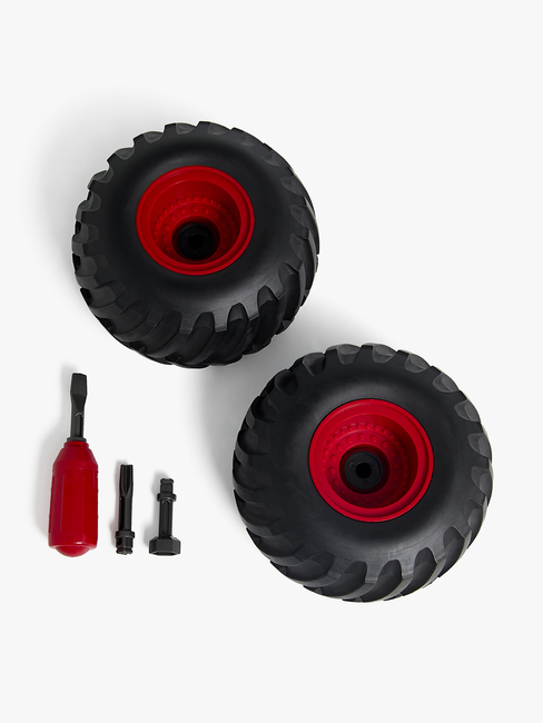 Alex's Garage Radiostyrd Heavy Off-Road Fordon, Röd