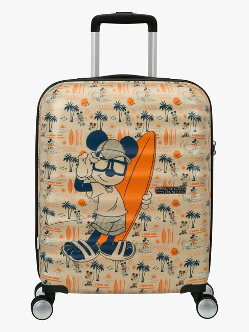 American Tourister Wavebreaker Disney Spinner Resväska 35L, Mickey Super Surfer