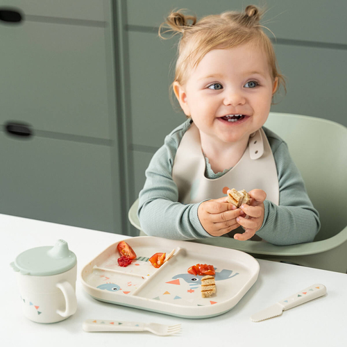 Done By Deer Celebration Foodie Tallrik Delad, Sand