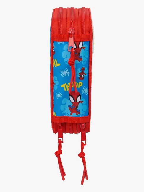 Spidey And His Amazing Friends  Fyllt Trippelpennfodral 37 Delar, Blå