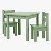 Hoppekids Stol Bord MADS, Pale Green