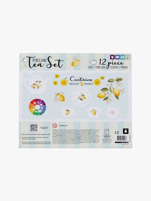 Barbo Toys Teservis Citron 12 Delar