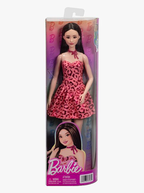 Barbie Fashionistas Docka Leopard, Rosa