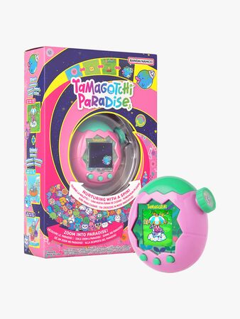 Tamagotchi Paradise Pink Land Spelkonsol