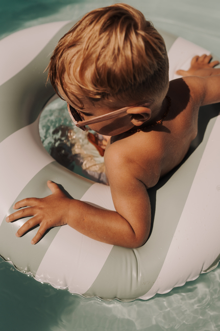 Swim Essentials Badring, Essence Green/White