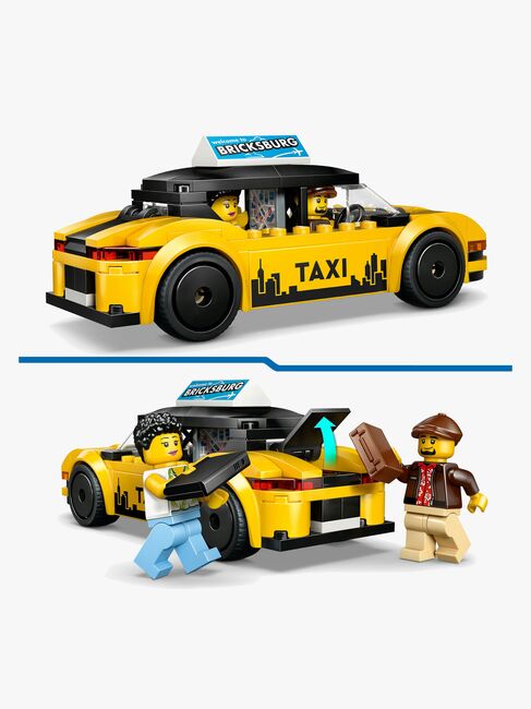 LEGO City 60487 Gul taxi