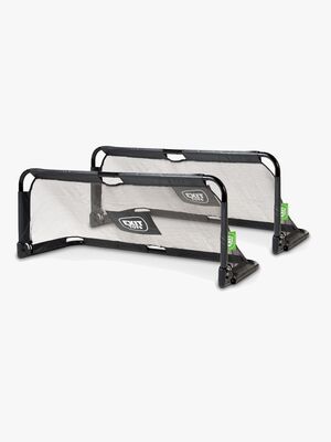 EXIT Panna Hopfällbara Fotbollsmål, Svart