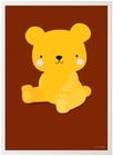 A Little Lovely Company Bear Poster