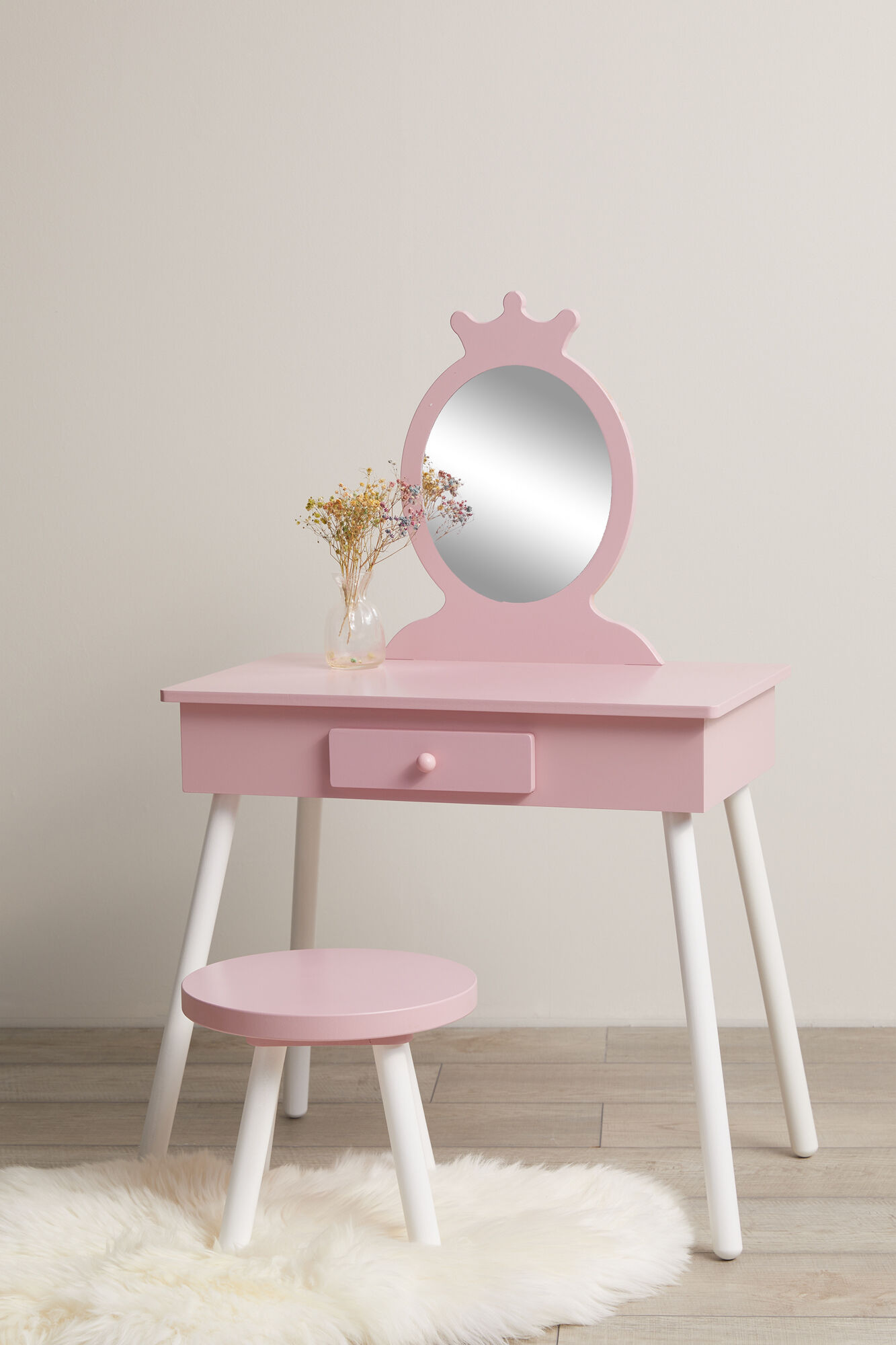 Alice &  Fox Sminkbord Princess, Rosa