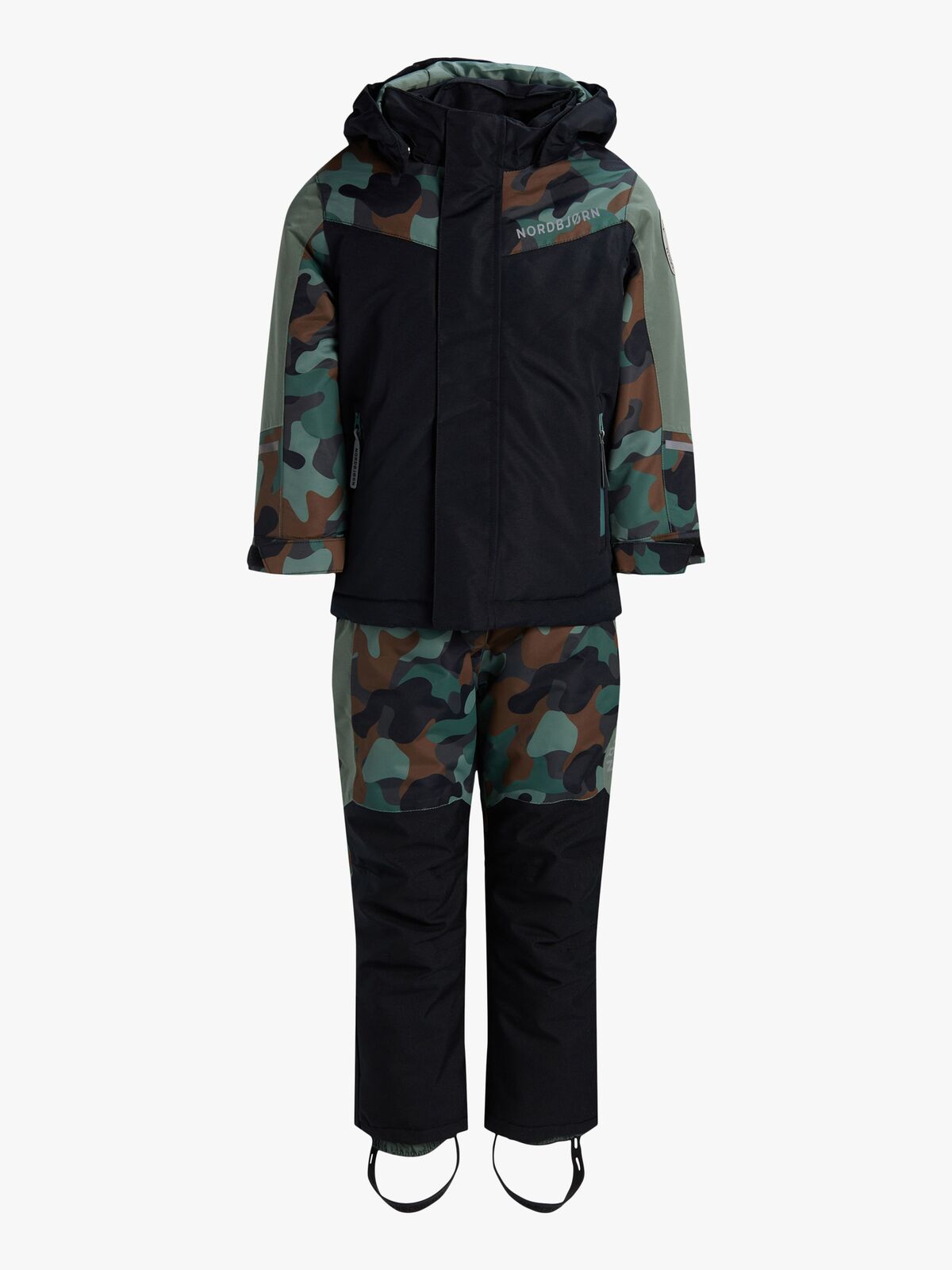 Nordbjørn Lech Skidställ, Anthracite/Camo Splash Classic