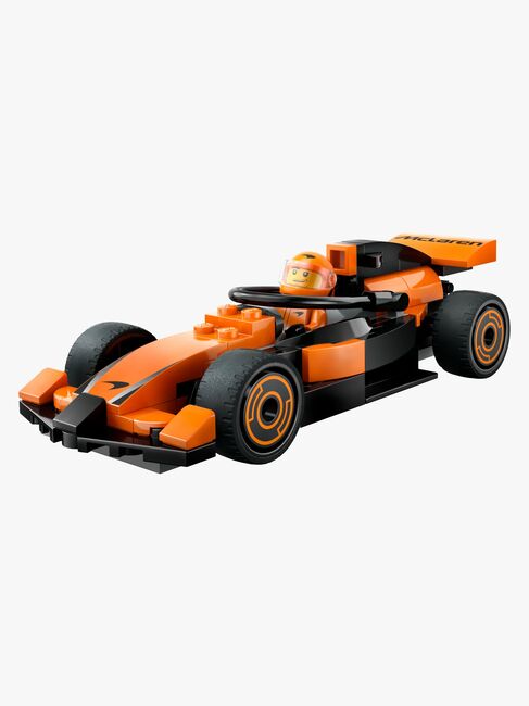 LEGO City 60442 F1 förare med McLaren racerbil