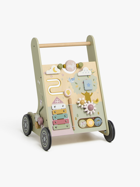 Alice & Fox Lära-gå-vagn Bondgård, Grön