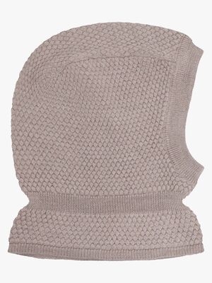 CeLaVi Stickad Balaklava Merinoull, Mocha Meringue Melange