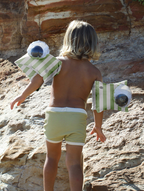 SUNNYLiFE Armpuffar, Shark Tribe Khaki