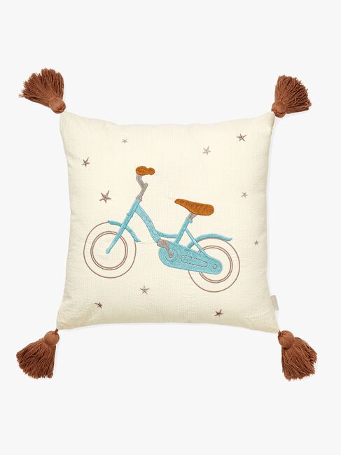 Cam Cam Copenhagen Broderad Prydnadskudde Bicycle