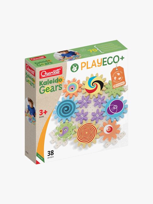 Quercetti Kaleido Kugghjul Konstruktionsspel ECO+
